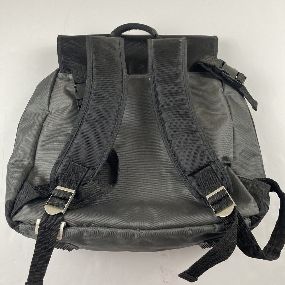 Eddie Bauer First Adventure Cascade Diaper Bag Backpack Gray Insulated Pockets - Picture 2 of 13